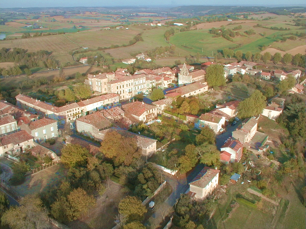Photo aérienne d'Alan, le centre-ville