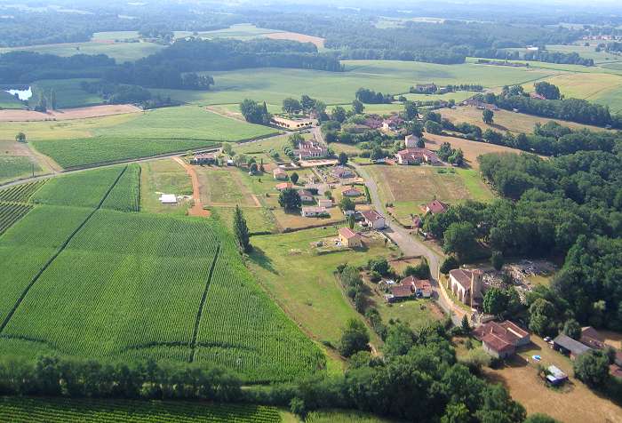 Photo aérienne de Bourdalat