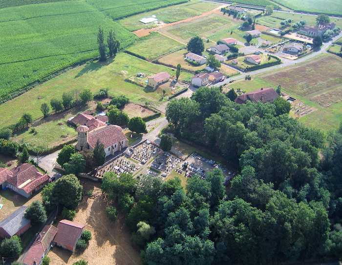 Photo aérienne de Bourdalat