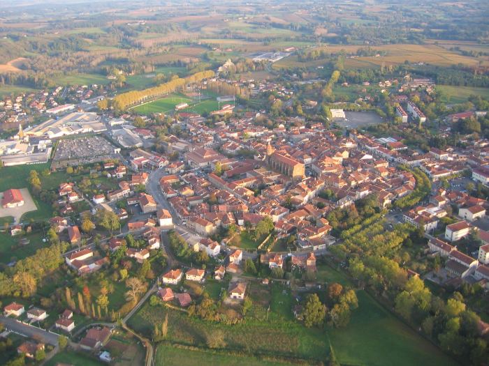 Photo aérienne d'Eauze