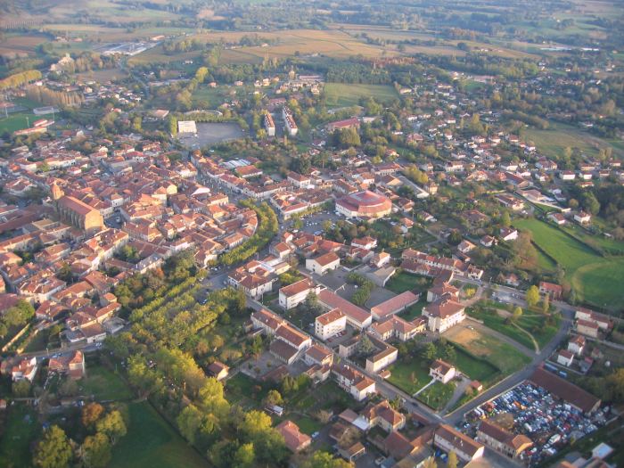 Photo aérienne d'Eauze