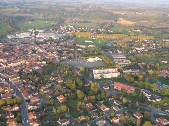 Photo aérienne d'Eauze