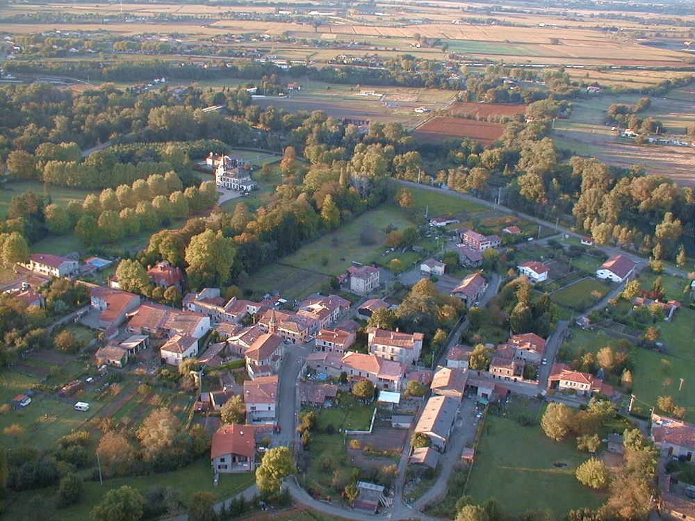 Vue aerienne de Mauran